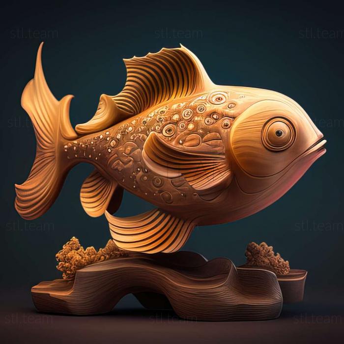 Золотая ореховая рыба